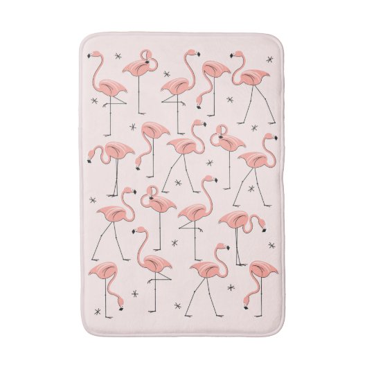 Flamingos Badematte (Vorderseite Vertikal)