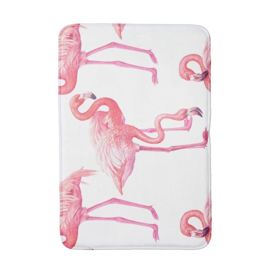 Flamingos Badematte (Vorderseite Vertikal)