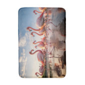 Flamingos badematte (Vorderseite Vertikal)