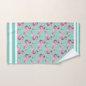 Flamingos Badhandtuch Set (Handtuch)