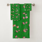 Flamingos Badhandtuch Set (Insitu)