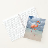 Flamingos Beach Aruba Notizblock (Innenseite)