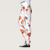 Flamingos, benutzerdefinierte Leggings Flamingo (Links)