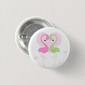 Flamingos Button (Vorne & Hinten)
