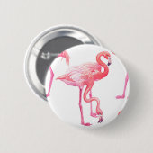 Flamingos Button (Vorne & Hinten)