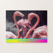 Flamingos Custom Puzzle (Horizontal)