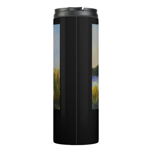 Flamingos - Deserted Island.2 Thermosbecher (Rückseite)