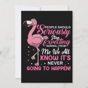Flamingos   Die Menschen sollten aufhören, normal  Save The Date