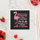 Flamingos | Die Menschen sollten aufhören, normal Serviette (Beispiel)