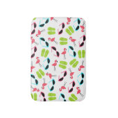 Flamingos drehen Reinfälle und Badematte (Vorderseite Vertikal)