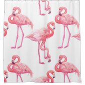 Flamingos Duschvorhang (Vorderseite)