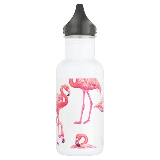 Flamingos Edelstahlflasche (Links)