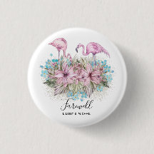 Flamingos Farewell Goodbye Bon Voyage Gift Friends