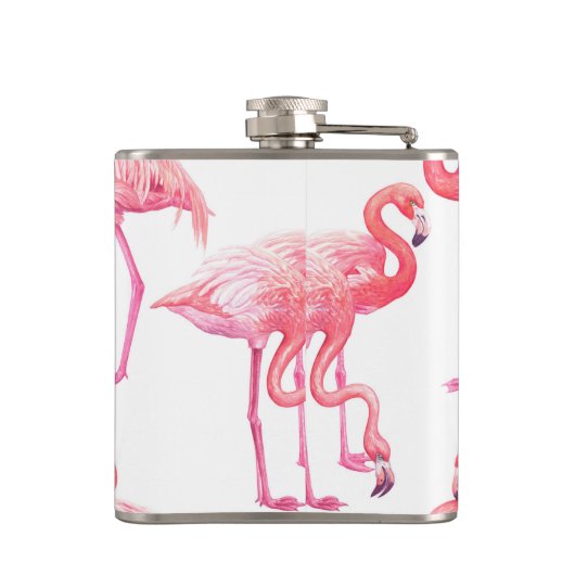 Flamingos Flachmann (Rückseite)