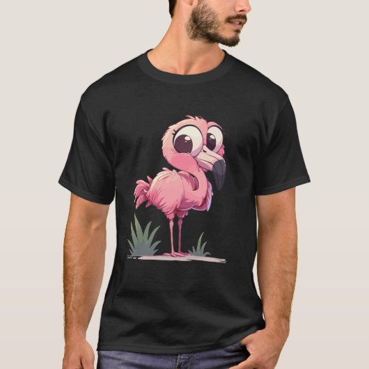 Flamingos Flamingo T-Shirt (Vorderseite)