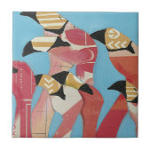 Flamingos Fliese (Vorderseite)