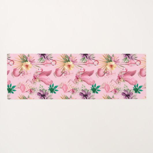 Flamingos Flight Yogamatte (Rückseite (Horizontal))