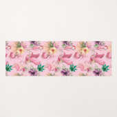 Flamingos Flight Yogamatte (Vorderseite (Horizontal))