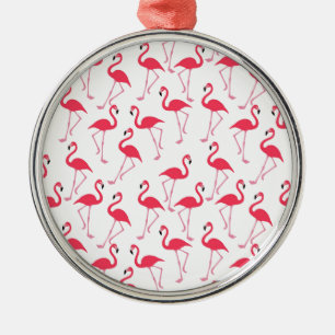 Flamingos Flimingos Silbernes Ornament