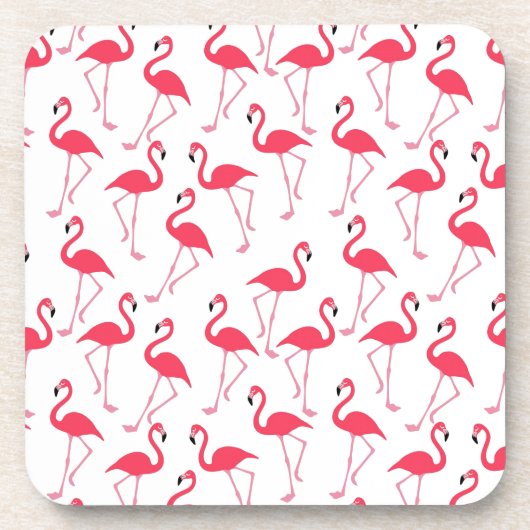Flamingos Flimingos Untersetzer (Vorderseite)