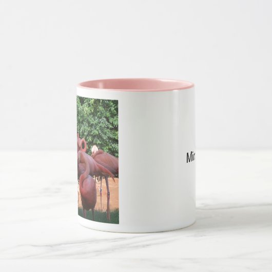 Flamingos-Flock Tasse (Zentrum)