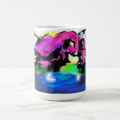 Flamingos Fly Dream Kaffeetasse (Mittel)