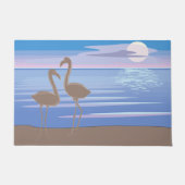 Flamingos Fußmatte (Vorderseite)