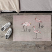 Flamingos Fußmatte