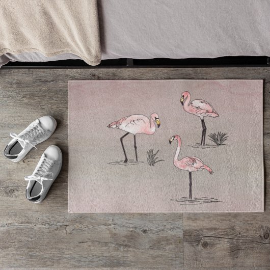 Flamingos Fußmatte