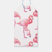 Flamingos Geschenkanhänger (Rückseite)