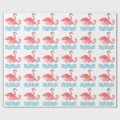 Flamingos Geschenkpapier (Flach)