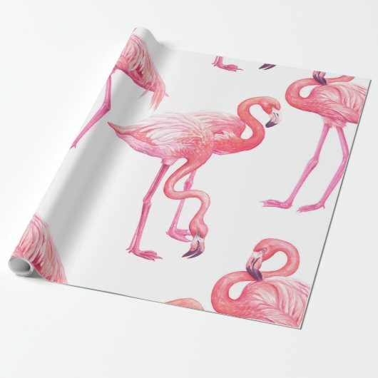 Flamingos Geschenkpapier (Ungerollt)