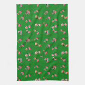 Flamingos Geschirrtuch (Vertikal)