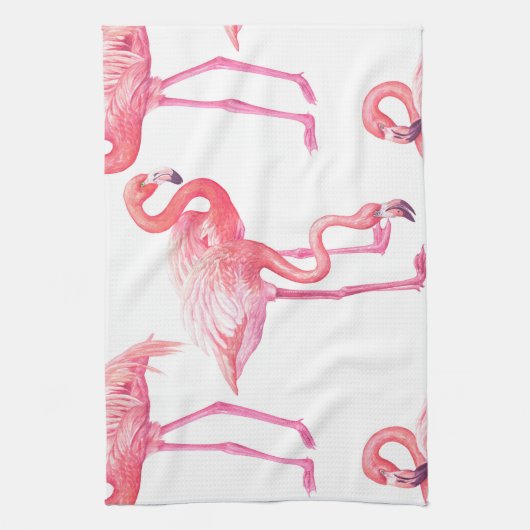 Flamingos Geschirrtuch (Vertikal)