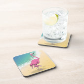 Flamingos Getränkeuntersetzer (Rechte Seite)