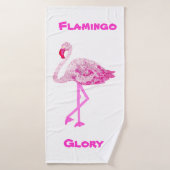 Flamingos Glory Badehandtuch (Badehandtuch)