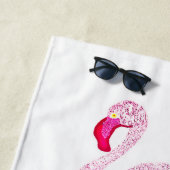 Flamingos Glory Beach Handtuch (Beispiel)