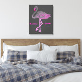 Flamingos Glory Leinwanddruck (Insitu (Schlafzimmer))
