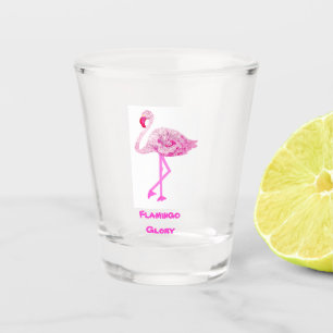Flamingos Glory Schnapsglas