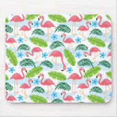 Flamingos im Paradies Mousepad (Vorne)