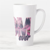 Flamingos in einer Traumwelt - best Mom ever Milchtasse (Rechts)