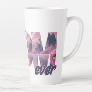 Flamingos in einer Traumwelt - best Mom ever Milchtasse