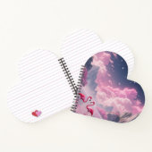 Flamingos in einer Traumwelt Notizblock (Innenseite)