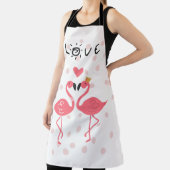 Flamingos in Liebe Schürze (InSitu)