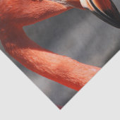 Flamingos in Liebe Seidenpapier (Ausschnitt)