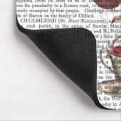 Flamingos in Teacup Mousepad (Ecke)