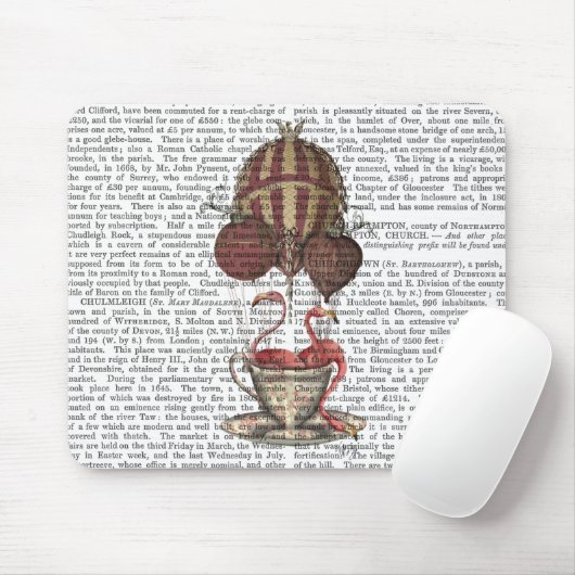 Flamingos in Teacup Mousepad (Mit Mouse)