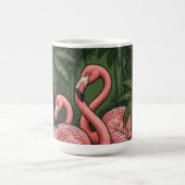 Flamingos Kaffeetasse (Mittel)