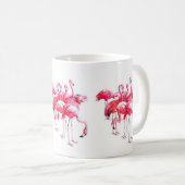 Flamingos Kaffeetasse (VorderseiteRechts)
