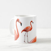 flamingos kaffeetasse (Vorderseite Links)